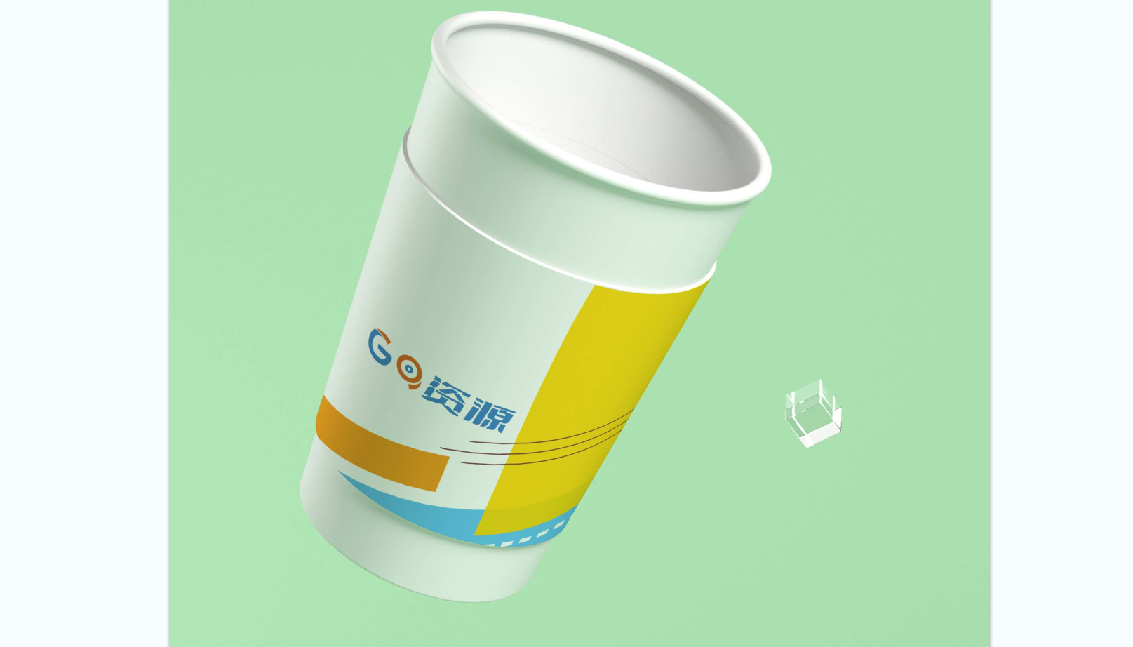 一次性纸杯样机，纸杯样机，智能样机